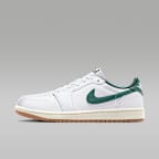 NIKE WMNS AIR JORDAN 1 RETRO LOW OG BLACK/G GREEN 国内発送 国内6月12日発売予定】 ナイキ ウィメンズ エア ジョーダン 1